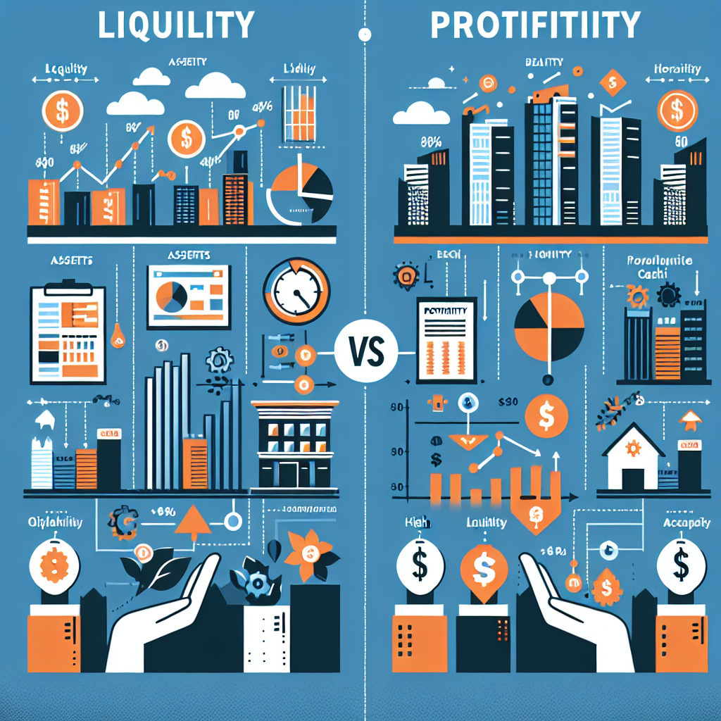 Diferencias entre liquidez y rentabilidad en empresas