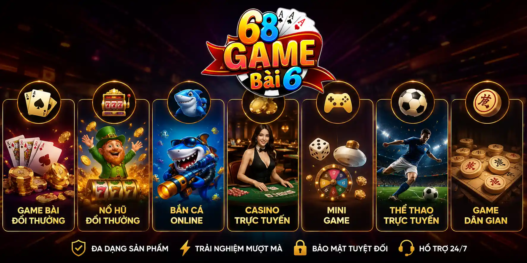 Kho game 68GameBai chơi được phân bổ theo nhu cầu thực tế